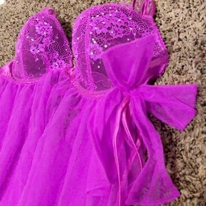 Violet Teddy Style Victoria Secret Lingerie